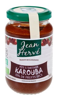 Jean Hervé Pâte à tartiner Karouba sans lait/sans huile de palme bio 340g - 7066